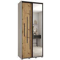 Schrank 45 Canaris 13 100 weiß/artisan/schwarz