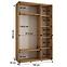 Schrank 45 Canaris 13 150 weiß/gold,2