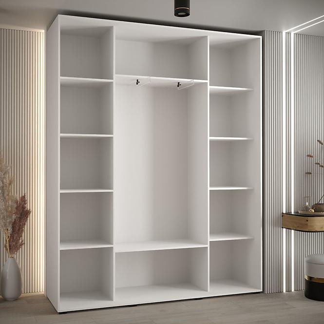 Schrank 45 Canaris 13 200 weiß/silver