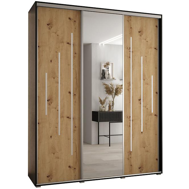 Schrank 45 Canaris 13 200 schwarz/artisan/silver