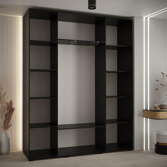 Schrank 45 Canaris 13 200 schwarz/weiß/silver