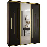 Schrank 45 Canaris 13 200 schwarz/gold