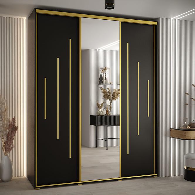 Schrank 45 Canaris 13 200 schwarz/gold