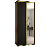 Schrank 45 Canaris 3 130 schwarz/gold