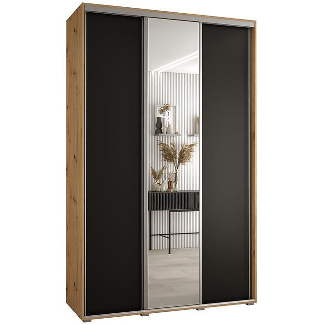 Schrank 45 Canaris 3 150 artisan/schwarz/silver