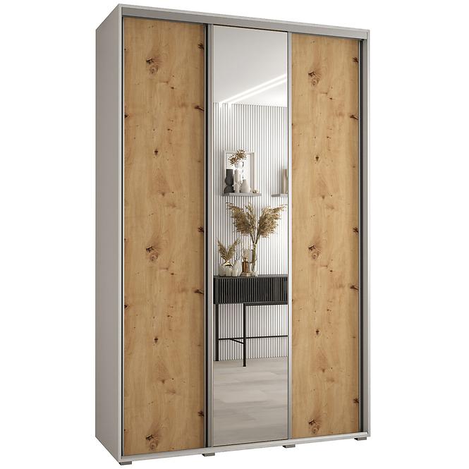 Schrank 45 Canaris 3 150 weiß/artisan/silver