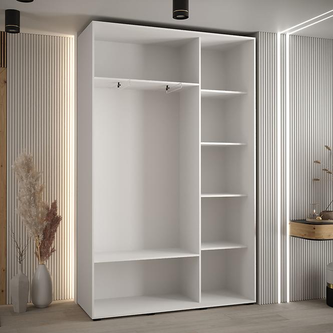 Schrank 45 Canaris 3 150 weiß/artisan/silver