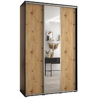 Schrank 45 Canaris 3 150 schwarz/artisan/silver