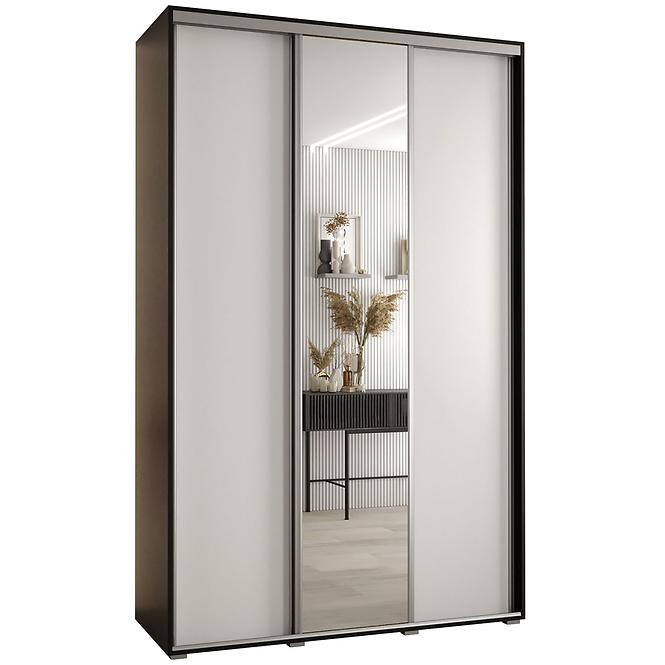 Schrank 45 Canaris 3 150 schwarz/weiß/silver