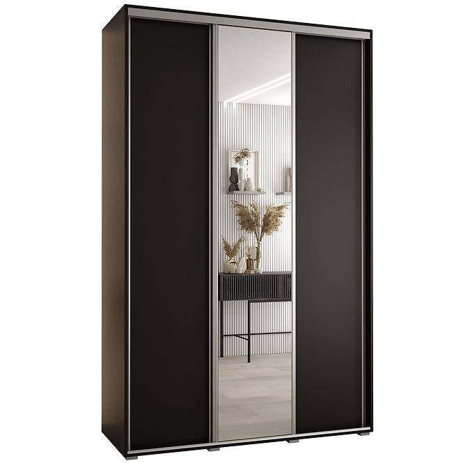 Schrank 45 Canaris 3 150 schwarz/silver