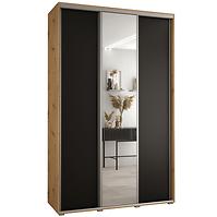 Schrank 45 Canaris 3 160 artisan/schwarz/silver