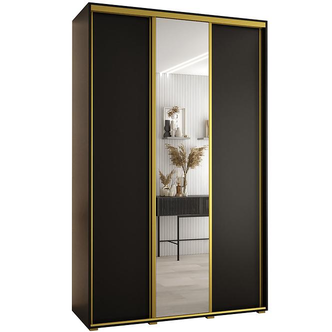 Schrank 45 Canaris 3 160 schwarz/gold