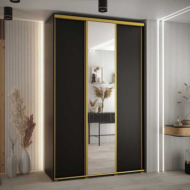 Schrank 45 Canaris 3 170 schwarz/gold