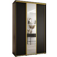 Schrank 45 Canaris 3 180 schwarz/gold