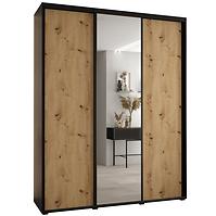 Schrank 45 Canaris 3 190 schwarz/artisan/schwarz