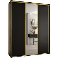 Schrank 45 Canaris 3 190 schwarz/gold