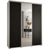 Schrank 45 Canaris 3 200 weiß/schwarz/silver