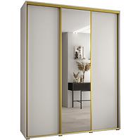 Schrank 45 Canaris 3 200 weiß/gold