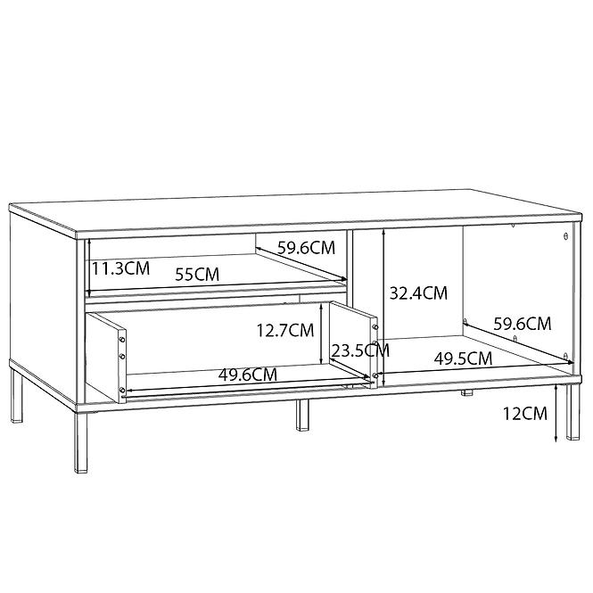 Beistelltisch Katoro CFTT5167-U60