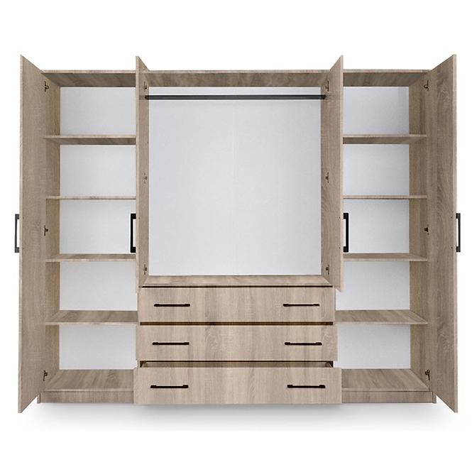 Schrank Bali 240 sonoma / spiegel