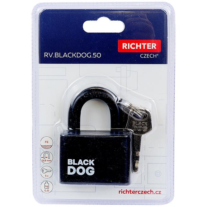 Vorhängeschloss RV.BLACKDOG.50