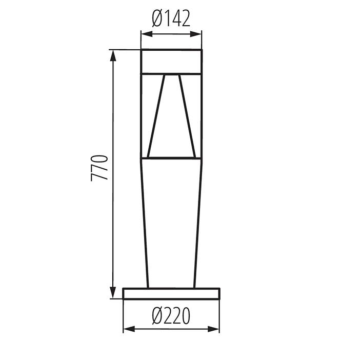 Lampe INVO 29176 TR 77-O-GR 