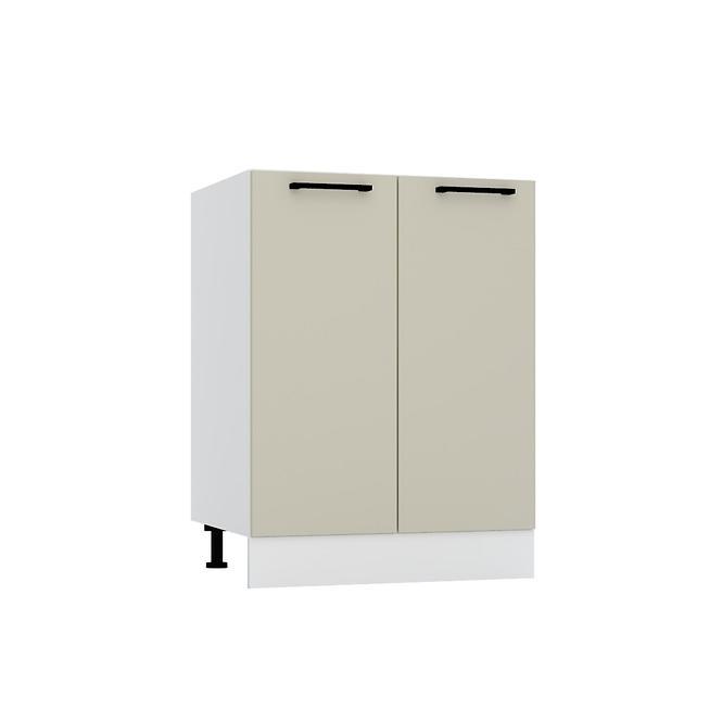 Küchenschrank Denis D60 caffee matte/weiß