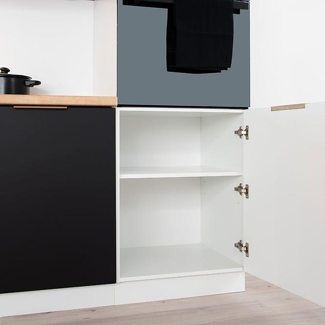 Küchenschrank Denis D60 caffee matte/weiß