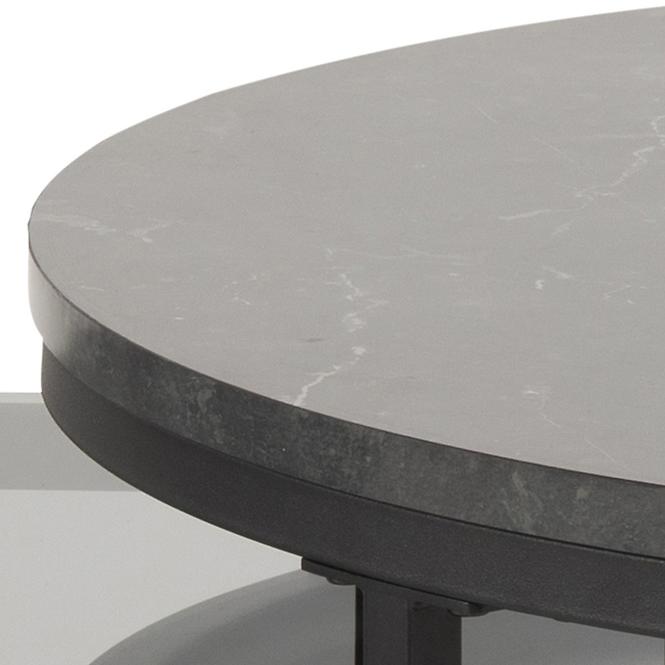 Couchtisch black marble 89485