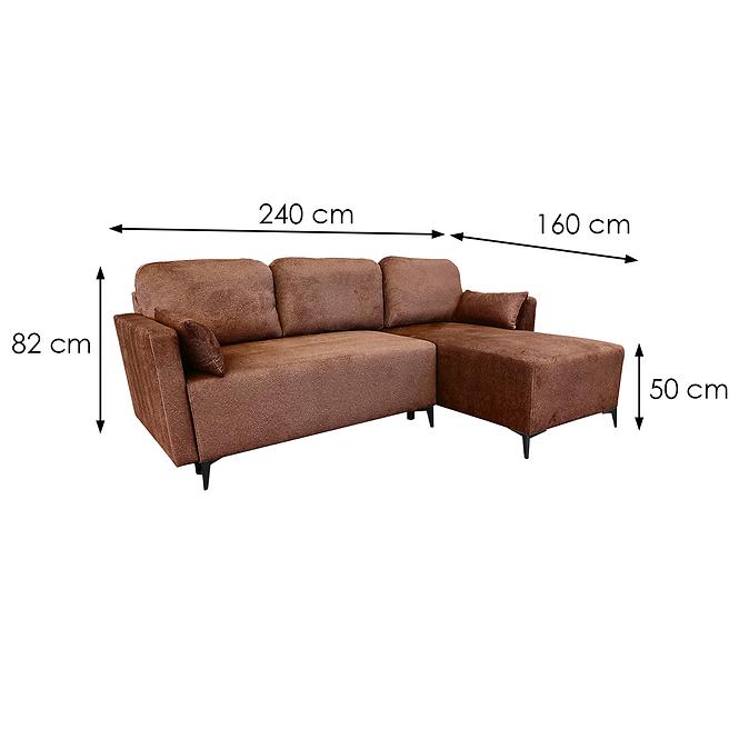 Ecksofa Vivo U Rubi 10