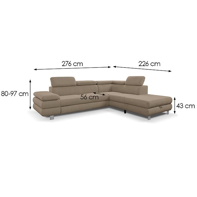 Ecksofa Conti P Curio 20