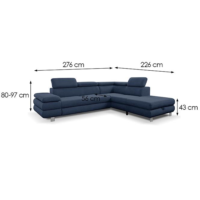 Ecksofa Conti P Curio 78