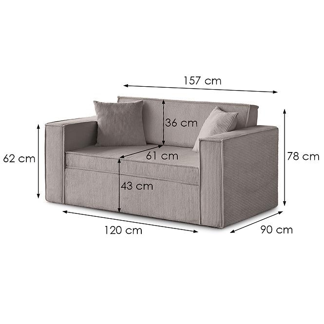 Sofa Dave 120 Poso 02