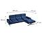 Ecksofa Galaxy P Element 13,2