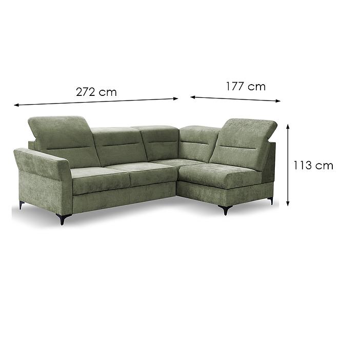 Ecksofa Denver P Rebel 18