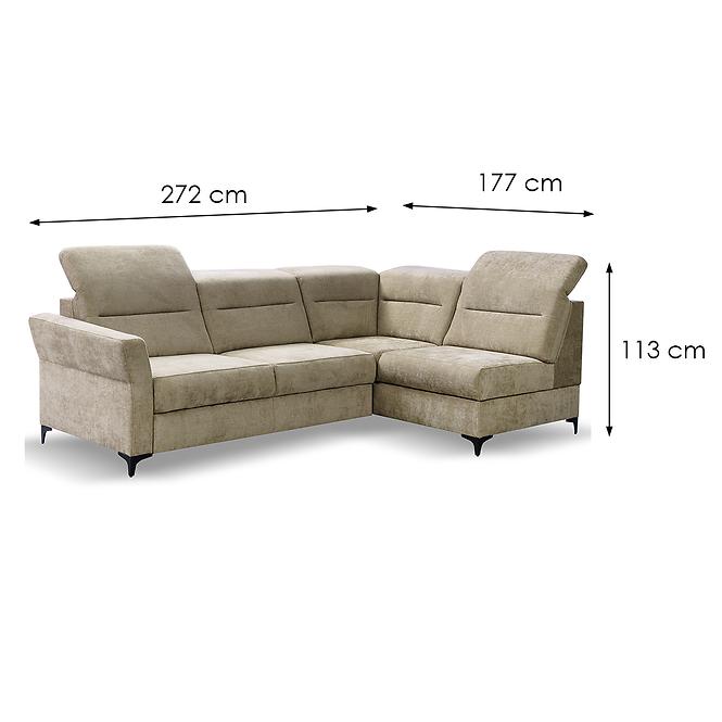 Ecksofa Denver P Rebel 25