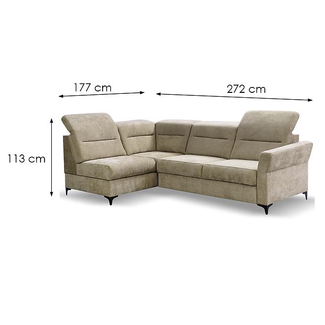 Ecksofa Denver L Rebel 25