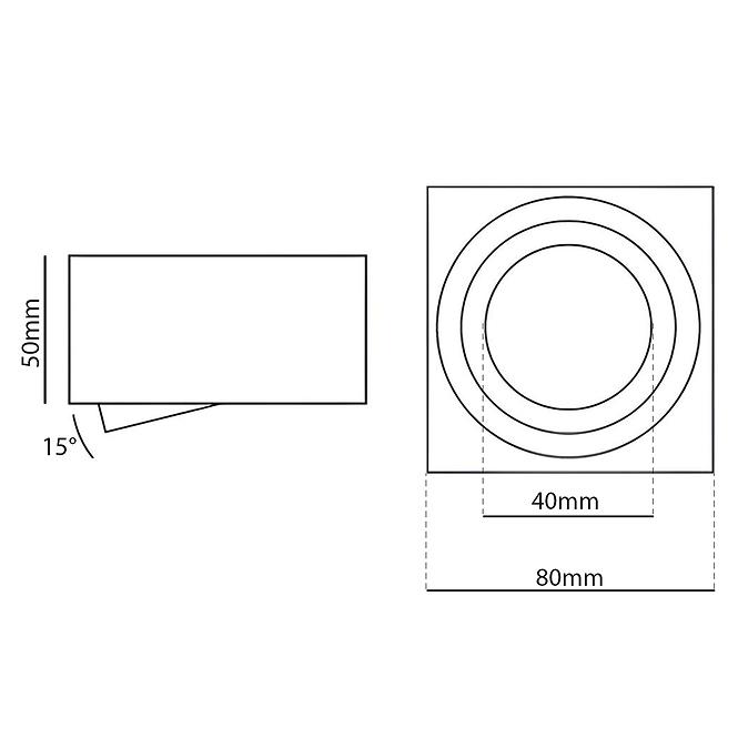 Lampe Amat 50MM 010B black K K1