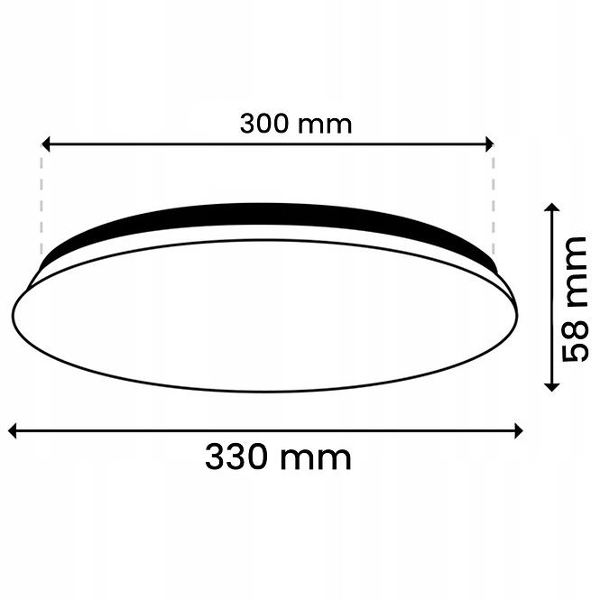 Lampe Notus 18W 0104 LED PL1