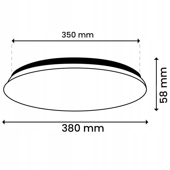 Lampe Notus 24W 0106 LED PL1