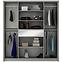 Schrank Split 200 Platinum/Spiegeln,3