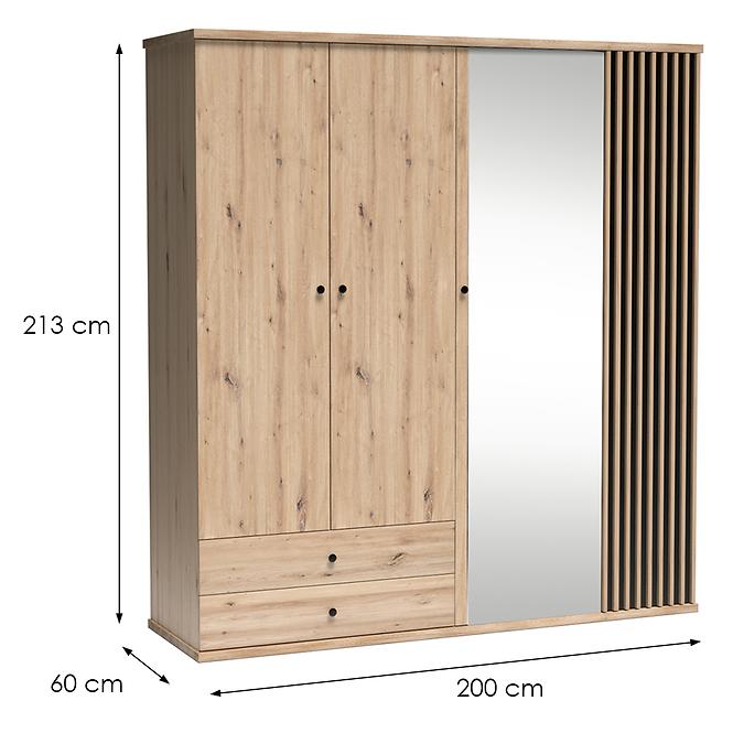 Schrank Cali C24 200 Artisan