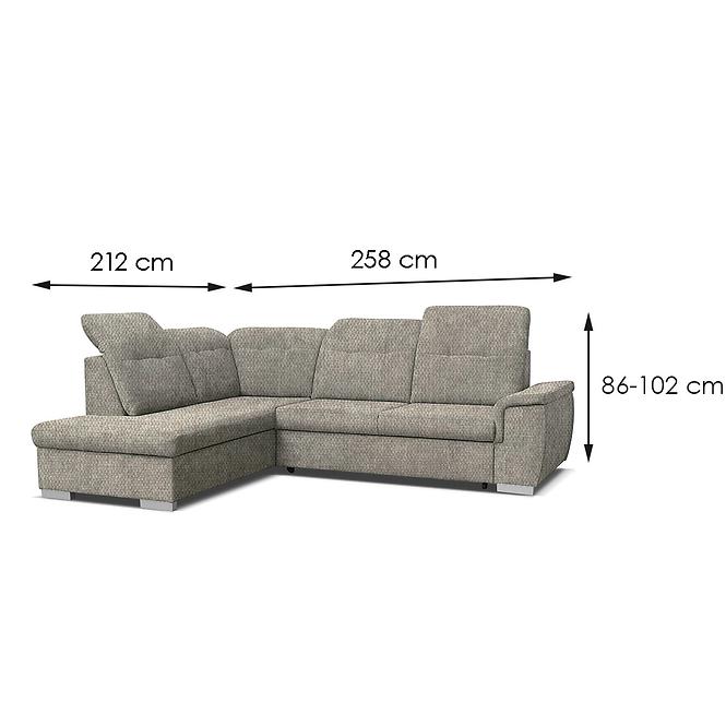 Ecksofa Nero L Matana 17 