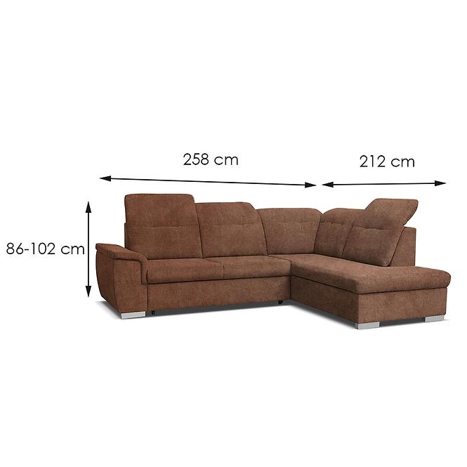 Ecksofa Nero P Zetta 295