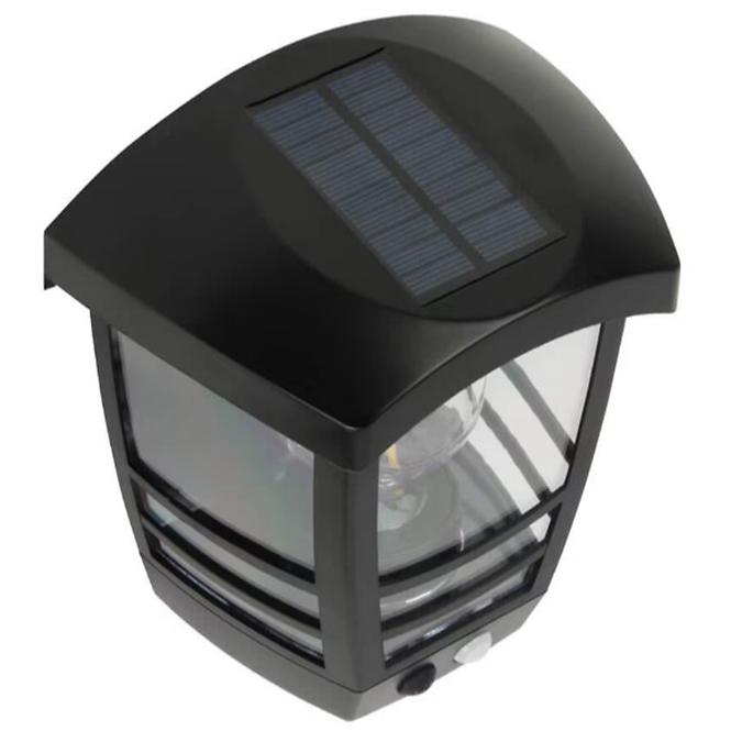 Solar-Wandleuchte mit Bewegungsmelder 46822 Black K1