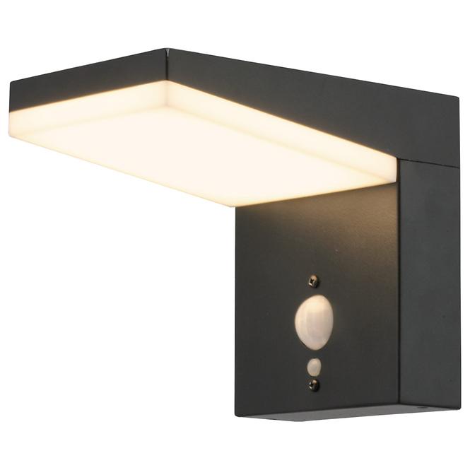 Solar-Wandleuchte mit Bewegungsmelder 46823 Black K1