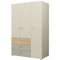 Schrank  Yuki 1 Eukalyptus/Graubeige/Geölte Eiche