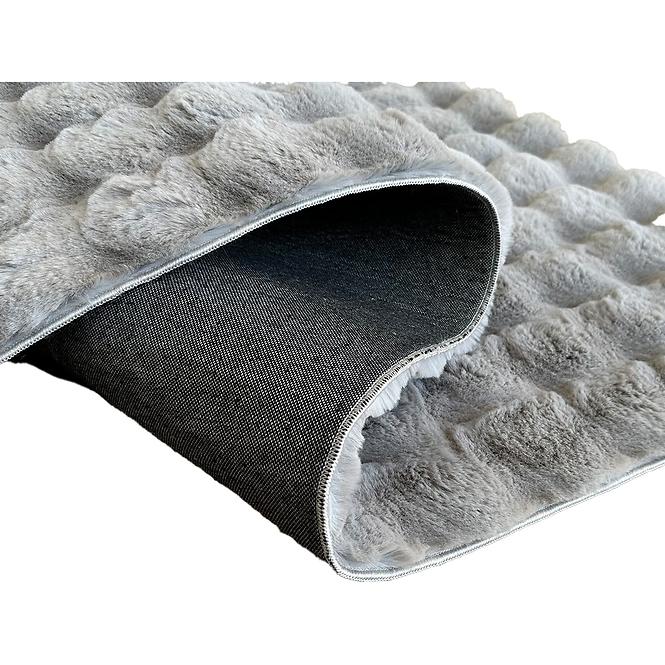 Teppich Fuzzy Bubble 1,6/2,3 95 Grau