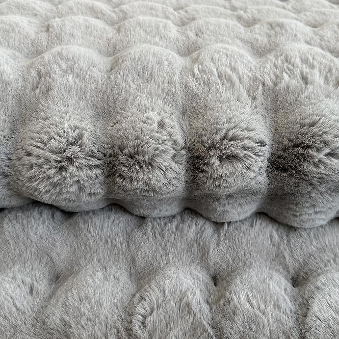 Teppich Fuzzy Bubble 1,6/2,3 95 Grau