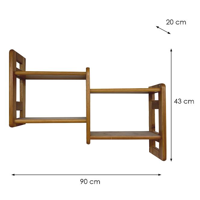 Regal Doppelt  90 Erle